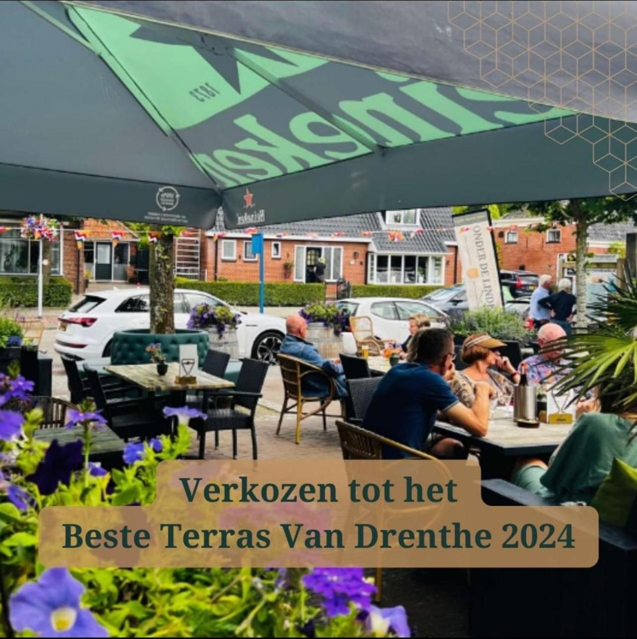 Hotel Onder De Linden Roden Bagian luar foto
